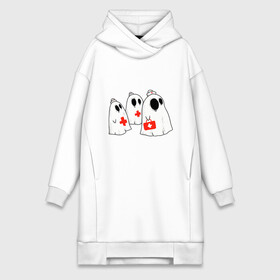 Платье-худи хлопок с принтом Ghost Nurses в Кировске,  |  | 12 мая | cartoon | doctor | ghost | merch | nurse | saving lives | spooky | арт | день медицинской сестры | доктор | интерн | интернатура | медсестра мерч | медсёстры | операционная сестра | приведение | призраки | рисунок