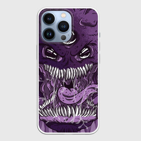 Чехол для iPhone 13 Pro с принтом Инопланетное чудовище в Кировске,  |  | alien | cosplay | horror | merch | monster | movie | outer space | spooky | ufo | другое измерение | зубы | инопланетянин | кино | космос | косплей | много глаз | монстр | нло | параллельные миры | пасть | пришелец | слюни | ужасы