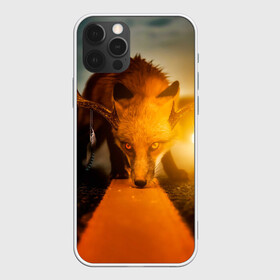 Чехол для iPhone 12 Pro Max с принтом Лиса с рогами оленя в Кировске, Силикон |  | fox | foxy | животное | звери | лиса | лисенок | лисичка | милая | рыжая | фокс