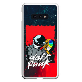 Чехол для Samsung S10E с принтом DAFT PUNK MUSIC в Кировске, Силикон | Область печати: задняя сторона чехла, без боковых панелей | by craig drake | daft punk | madeinkipish | thomas bangalter | дафт панк | маски | тома и ги мануэль