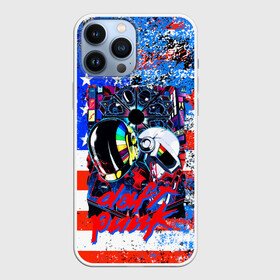 Чехол для iPhone 13 Pro Max с принтом Daft Punk american dream в Кировске,  |  | by craig drake | daft punk | madeinkipish | thomas bangalter | дафт панк | маски | тома и ги мануэль