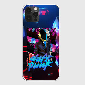 Чехол для iPhone 12 Pro Max с принтом daft punk neon rock в Кировске, Силикон |  | by craig drake | daft punk | madeinkipish | thomas bangalter | дафт панк | маски | тома и ги мануэль