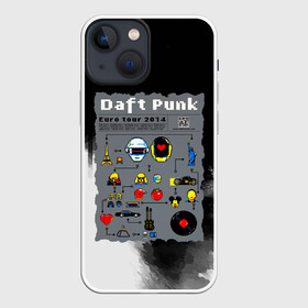 Чехол для iPhone 13 mini с принтом daft punk modern в Кировске,  |  | by craig drake | daft punk | madeinkipish | thomas bangalter | дафт панк | маски | тома и ги мануэль