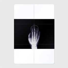 Магнитный плакат 2Х3 с принтом X-Ray hand в Кировске, Полимерный материал с магнитным слоем | 6 деталей размером 9*9 см | hand | mouse | x ray | мышка | рука