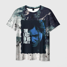 Мужская футболка 3D с принтом The Last of Us Ellie в Кировске, 100% полиэфир | прямой крой, круглый вырез горловины, длина до линии бедер | ellie | game | joel | naughty dog | part 2 | the last of us | zombie | джоэл | зомби | одни из нас | элли