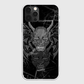 Чехол для iPhone 12 Pro Max с принтом The devil is inside в Кировске, Силикон |  | evil | демон | дьявол | зло | клыки | крылья | монстр | рога | страшный | хоррор