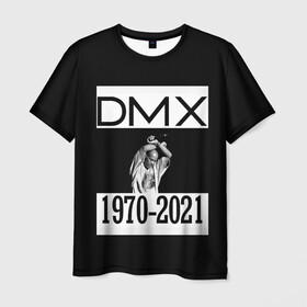 Мужская футболка 3D с принтом DMX 1970-2021 в Кировске, 100% полиэфир | прямой крой, круглый вырез горловины, длина до линии бедер | 1970 | 2021 | 50 | cent | coast | cube | dmx | earl | east | gangsta | hardcore | hip | hop | ice | in | legend | music | pace | rap | requiescat | rip | simmons | гангстер | легенда | музыка | рип | рэп | рэпер | симмонс | хип | хоп | эрл