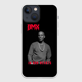 Чехол для iPhone 13 mini с принтом DMX   В наших сердцах в Кировске,  |  | знаменитости | олдскул | рэп исполнитель | рэпер | эрл симмонс