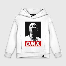 Детское худи Oversize хлопок с принтом Rapper DMX в Кировске, френч-терри — 70% хлопок, 30% полиэстер. Мягкий теплый начес внутри —100% хлопок | боковые карманы, эластичные манжеты и нижняя кромка, капюшон на магнитной кнопке | dmx | dog | earl simmons | hip hop | music | new york | rap | rapper | rip | ruff ryders | диэмикс | музыка | нью йорк | пёс | рэп | рэпер | хипхоп | эрл симмонс