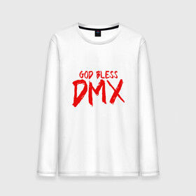 Мужской лонгслив хлопок с принтом God Bless DMX в Кировске, 100% хлопок |  | dmx | dog | earl simmons | hip hop | music | new york | rap | rapper | rip | ruff ryders | диэмикс | музыка | нью йорк | пёс | рэп | рэпер | хипхоп | эрл симмонс