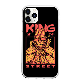 Чехол для iPhone 11 Pro матовый с принтом KING Street в Кировске, Силикон |  | animal | brutal | king | megane | of | street | the | горила | животное | зверь | король | обезьяна | реп | улиц | хипстер