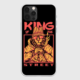 Чехол для iPhone 12 Pro Max с принтом KING Street в Кировске, Силикон |  | Тематика изображения на принте: animal | brutal | king | megane | of | street | the | горила | животное | зверь | король | обезьяна | реп | улиц | хипстер