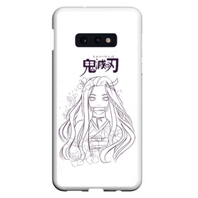 Чехол для Samsung S10E с принтом Незуко Камадо Kimetsu no Yaiba в Кировске, Силикон | Область печати: задняя сторона чехла, без боковых панелей | demon slayer | kamado | kimetsu no yaiba | nezuko | tanjiro | аниме | гию томиока | зеницу агацума | иноске хашибира | камадо | клинок | корзинная девочка | манга | музан кибуцуджи | незуко | рассекающий демонов | танджиро