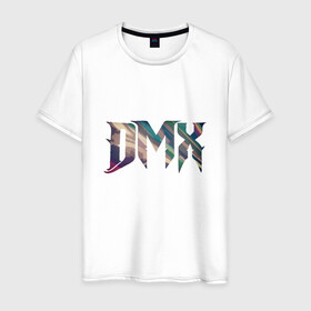 Мужская футболка хлопок с принтом DMX Color в Кировске, 100% хлопок | прямой крой, круглый вырез горловины, длина до линии бедер, слегка спущенное плечо. | dmx | dog | earl simmons | hip hop | music | new york | rap | rapper | rip | ruff ryders | диэмикс | музыка | нью йорк | пёс | рэп | рэпер | хипхоп | эрл симмонс