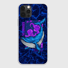 Чехол для iPhone 12 Pro Max с принтом Кит мечтатель The dreamer в Кировске, Силикон |  | the dreamer | вода | волны | кит | мечта | мечтатель | море | океан | подводный мир | рыба