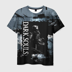 Мужская футболка 3D с принтом darksouls the game в Кировске, 100% полиэфир | прямой крой, круглый вырез горловины, длина до линии бедер | dark souls | darksouls | tegunvte | демоны | рыцарь | средневековье | темные души