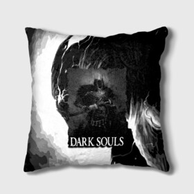 Подушка 3D с принтом DARKSOULS | ТЁМНЫЙ РЫЦАРЬ в Кировске, наволочка – 100% полиэстер, наполнитель – холлофайбер (легкий наполнитель, не вызывает аллергию). | состоит из подушки и наволочки. Наволочка на молнии, легко снимается для стирки | Тематика изображения на принте: dark souls | darksouls | tegunvte | демоны | рыцарь | средневековье | темные души