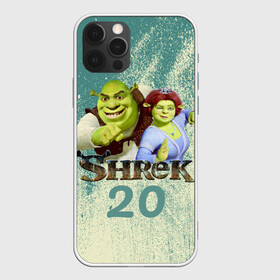 Чехол для iPhone 12 Pro Max с принтом Shrek в Кировске, Силикон |  | Тематика изображения на принте: dreamworks | shrek | арт | лого | мультфильм | постер | шрек