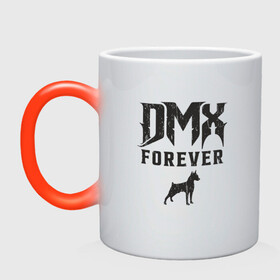 Кружка хамелеон с принтом DMX Forever в Кировске, керамика | меняет цвет при нагревании, емкость 330 мл | Тематика изображения на принте: dmx | dog | earl simmons | hip hop | music | new york | rap | rapper | rip | ruff ryders | диэмикс | музыка | нью йорк | пёс | рэп | рэпер | хипхоп | эрл симмонс