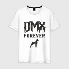Мужская футболка хлопок с принтом DMX Forever в Кировске, 100% хлопок | прямой крой, круглый вырез горловины, длина до линии бедер, слегка спущенное плечо. | dmx | dog | earl simmons | hip hop | music | new york | rap | rapper | rip | ruff ryders | диэмикс | музыка | нью йорк | пёс | рэп | рэпер | хипхоп | эрл симмонс