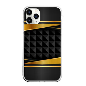 Чехол для iPhone 11 Pro матовый с принтом 3D luxury black gold Плиты 3Д в Кировске, Силикон |  | luxury | versace | vip | абстракция | версаче | вип | паттерн | роскошь | текстуры