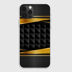 Чехол для iPhone 12 Pro Max с принтом 3D luxury black gold Плиты 3Д в Кировске, Силикон |  | luxury | versace | vip | абстракция | версаче | вип | паттерн | роскошь | текстуры
