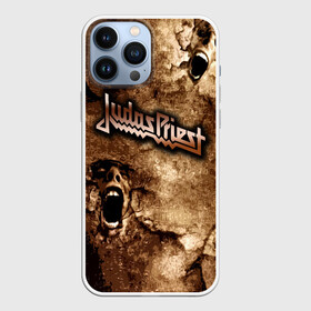 Чехол для iPhone 13 Pro Max с принтом JUDAS PRIEST SCREAM в Кировске,  |  | Тематика изображения на принте: judas priest | гленн типтон | йен хилл | роб хэлфорд | скотт трэвис | хард рок | хеви метал