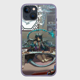 Чехол для iPhone 13 с принтом Arknights Clay в Кировске,  |  | anime | arknights | art | girl | manga | аниме | арт | девушка | манга