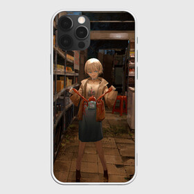 Чехол для iPhone 12 Pro Max с принтом Girl with crab в Кировске, Силикон |  | anime | art | girl | manga | аниме | арт | девушка | краб | магазин | манга