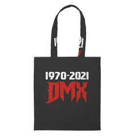 Шоппер 3D с принтом DMX 1970-2021 в Кировске, 100% полиэстер | Плотность: 200 г/м2; Размер: 34×35 см; Высота лямок: 30 см | again | and | at | blood | born | champ | clue | d | dark | dj | dmx | dog | earl | flesh | get | grand | hell | hot | is | its | legend | loser | lox | m | man | me | my | now | of | simmons | the | then | there | walk | was | with | x | year | 