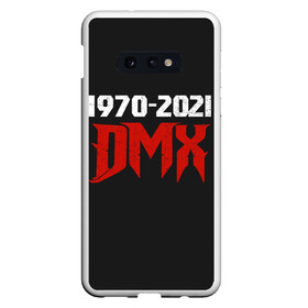 Чехол для Samsung S10E с принтом DMX 1970-2021 в Кировске, Силикон | Область печати: задняя сторона чехла, без боковых панелей | again | and | at | blood | born | champ | clue | d | dark | dj | dmx | dog | earl | flesh | get | grand | hell | hot | is | its | legend | loser | lox | m | man | me | my | now | of | simmons | the | then | there | walk | was | with | x | year | 