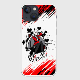 Чехол для iPhone 13 mini с принтом Kakegurui | Ририка Момобами (Z) в Кировске,  |  | anime | gangan joker | kakegurui | kakegurui twin | manga | аниме | безумный азарт | какэгуруи | кирари момобами | манга | мидари икишима | руна йомозуки | юмэко джабами