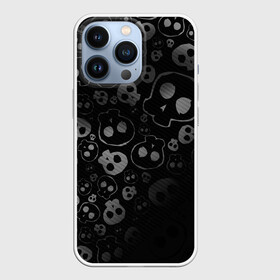 Чехол для iPhone 13 Pro с принтом ART SKULL в Кировске,  |  | Тематика изображения на принте: black | skull | череп | черепа | черепки