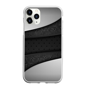 Чехол для iPhone 11 Pro Max матовый с принтом 3D luxury style silver black в Кировске, Силикон |  | Тематика изображения на принте: luxury | versace | vip | абстракция | версаче | вип | паттерн | роскошь | текстуры