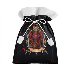Подарочный 3D мешок с принтом Красный китайский дракон в Кировске, 100% полиэстер | Размер: 29*39 см | викинг | дракон | китай | китайский дракон | красный дракон | мифология | рыцарь | шлеп