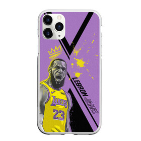 Чехол для iPhone 11 Pro Max матовый с принтом леброн джеймс в Кировске, Силикон |  | basketball | lakers | lebron | media | nba | toplanding | баскетболл | леброн | лейкерс | лого баскетбольных клубов | лос анджелес | нба