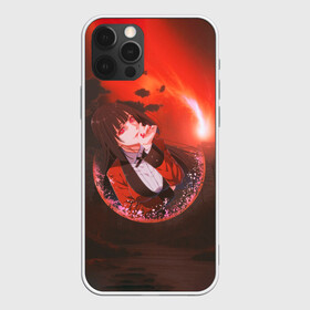 Чехол для iPhone 12 Pro с принтом Kakegurui Yumeko Jabami art в Кировске, силикон | область печати: задняя сторона чехла, без боковых панелей | Тематика изображения на принте: anime | girl | jabami | kakegurui | manga | yumeko | аниме | арт | девушка | джабами | закат | какегуруи | манга | юмеко