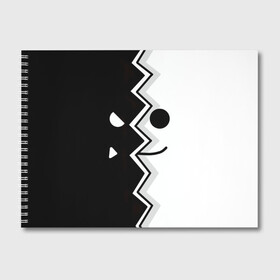 Альбом для рисования с принтом Geometry Dash | Fondo в Кировске, 100% бумага
 | матовая бумага, плотность 200 мг. | dash | fondo | geometry | геометри | геометридаш | даш