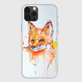 Чехол для iPhone 12 Pro с принтом Лисёнок в Кировске, силикон | область печати: задняя сторона чехла, без боковых панелей | зверёк | лес | лиса | лисёнок лис | природа | пушистик | пушистый | рыжий