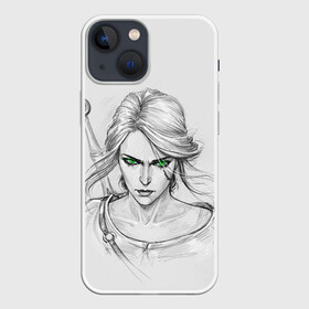 Чехол для iPhone 13 mini с принтом Цири в Кировске,  |  | witcher | ведьмак | ведьмачка | дикая охота | трисс | цири