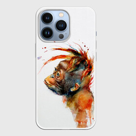 Чехол для iPhone 13 Pro с принтом Орангутанг в Кировске,  |  | африка | море | обезьянка | отпуск | пальма | юг