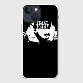 Чехол для iPhone 13 mini с принтом Peaky Blinders|Острые Козырьки в Кировске,  |  | britain | cillian murphy | film | gangster | john | peaky blinders | shelby | tom hardy | tommy shelby | англия | гангстер | джон | лезвие | надпись | острые козырьки | сериал | текст | томас | фильм | харди | шелби