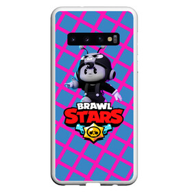 Чехол для Samsung Galaxy S10 с принтом Brawl Stars | Pink в Кировске, Силикон | Область печати: задняя сторона чехла, без боковых панелей | Тематика изображения на принте: brawl | bull | colette | colette navigator | colonel ruffs | d4r ry1 | dark lord spike | leon | nani | ruffs ronin | spike | stars | surge | астробулл | астробык | бравл | гавс ронин | генерал гавс | дерил | колетт навигатор | леон | н