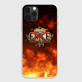 Чехол для iPhone 12 Pro Max с принтом Path of Exile Logo | Путь изгнанника Лого (Z) в Кировске, Силикон |  | exile | game | path of exile | rpg | берсерк | вождь | дикарь | дуэлянт | игра | покоритель | путь изгнанника | рпг