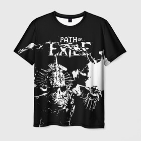 Мужская футболка 3D с принтом Path of Exile Ultimatum в Кировске, 100% полиэфир | прямой крой, круглый вырез горловины, длина до линии бедер | dota | game | path of exile ultimatum | войн | дота | игра | ммо | монстр | патч оф экзайл | рыцарь