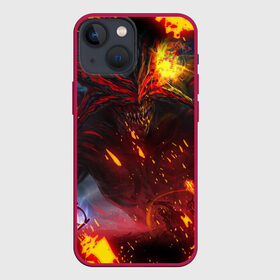 Чехол для iPhone 13 mini с принтом Path of Exile | Fire Demon (Z) в Кировске,  |  | exile | game | path of exile | rpg | берсерк | вождь | дикарь | дуэлянт | игра | покоритель | путь изгнанника | рпг