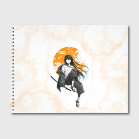 Альбом для рисования с принтом Муичиро Токито Kimetsu no Yaiba в Кировске, 100% бумага
 | матовая бумага, плотность 200 мг. | Тематика изображения на принте: demon slayer | kamado | kimetsu no yaiba | nezuko | tanjiro | аниме | гию томиока | зеницу агацума | иноске хашибира | камадо | клинок | корзинная девочка | манга | музан кибуцуджи | незуко | рассекающий демонов | танджиро