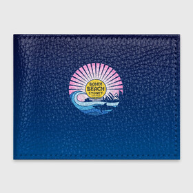 Обложка для студенческого билета с принтом Bondi Beach Sydney в Кировске, натуральная кожа | Размер: 11*8 см; Печать на всей внешней стороне | bondi | sydney | акула | восход | закат | море | отдых | пляж | рассвет | сидней | турист