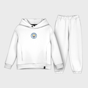 Детский костюм хлопок Oversize с принтом MAN CITY EST.1894 в Кировске,  |  | champions | citi | city | fifa | football | manchester | soccer | uefa | world cup | англия | клуб | лига чемпионов | манчестер | сити | фифа | фк | форма | формы | футбол