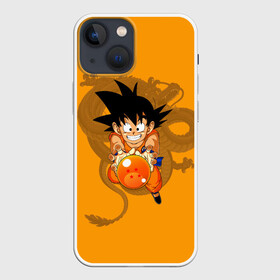 Чехол для iPhone 13 mini с принтом Kid Goku в Кировске,  |  | anime | dragon ball | аниме | анимэ | драгон бал | дрэгон бол | жемчуг дракона